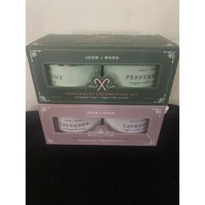 Joon x Moon Celebration Set Whipped Soap + Sugar Cube Scrubs NEW Lot Of 2